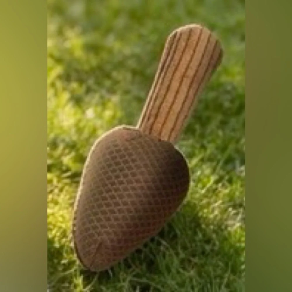 Mushroom Catnip Cat Toys, Catnip & Silvervine Chew Toy, Morel Mushroom 🍄‍🟫